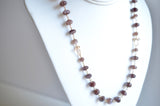 Afissa - Brown Moonstone, 14k Gold Filled Necklace