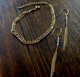 Piper - Spinel, 14k Gold Filled Bracelet