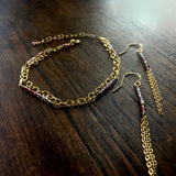 Piper - Spinel, 14k Gold Filled Bracelet