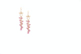 Leyla - Pink Tourmalines, 14k Gold Filled Earrings