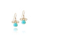 Ruthie - Amazonite, 14k Gold Filled Earrings