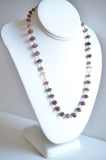 Afissa - Brown Moonstone, 14k Gold Filled Necklace