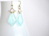 Celine - Chalcedony, 14k Gold Filled Earrings