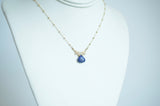 Camila - Lapis Lazuli, 14k Gold Filled Necklace