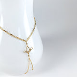 Tassie - 14k Gold Filled Hand Chain, Ring Bracelet