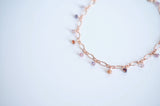 Lilibeth - Spinel, 14k Rose Gold Filled Bracelet