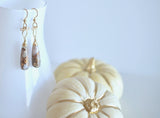 Mille - Copper Calcite, 14k Gold Filled Earrings