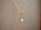 Arabella - Moonstone, 14k Gold Filled Necklace