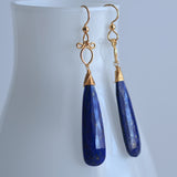 Preeda - Lapis Lazuli, 14k Gold Filled Earrings