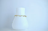 Sienna - Peridot, Rhodolite Garnet, Pink Tourmalines, Citrines, 14k Gold Filled Bracelet
