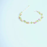 Sienna - Peridot, Rhodolite Garnet, Pink Tourmalines, Citrines, 14k Gold Filled Bracelet
